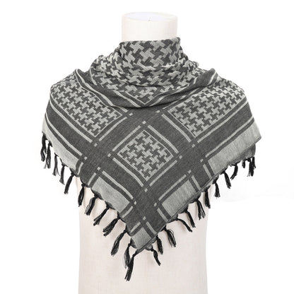 Unisex Shemagh Versatile Outdoor Scarf Shawl Daily Wear