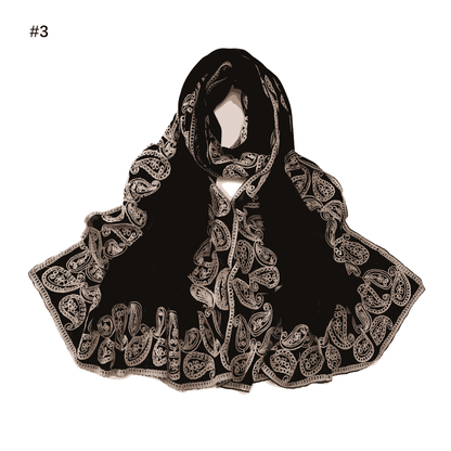 black bandana scarf