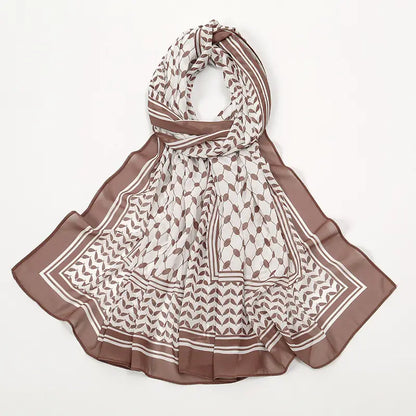 oversized chiffon scarfs