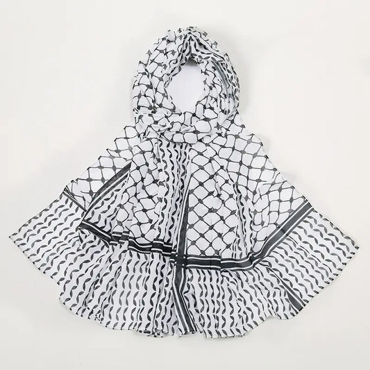 chiffon wrap scarf​