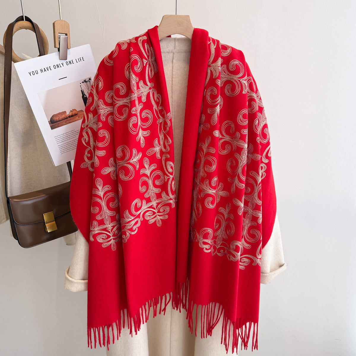rad Faux Cashmere Shawl