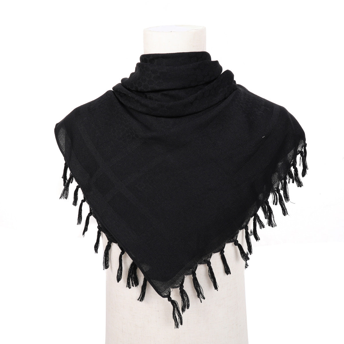 Unisex scarf with decorative tassel fashion perfect for daily wear.