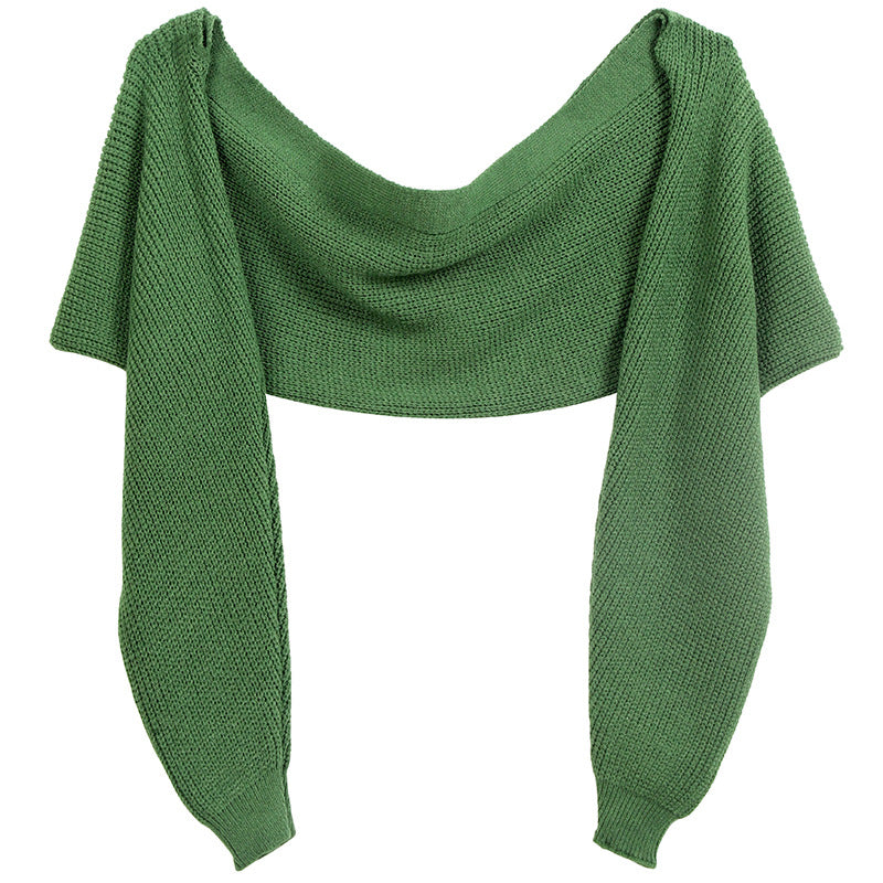 Solid Color Knit Long Sleeve