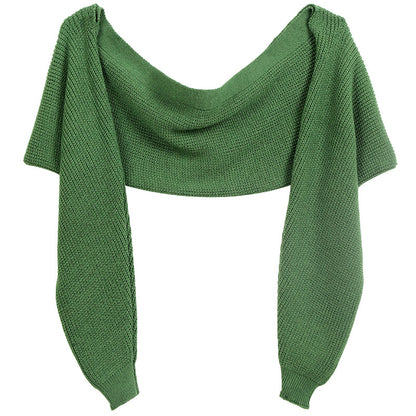 Solid Color Knit Long Sleeve