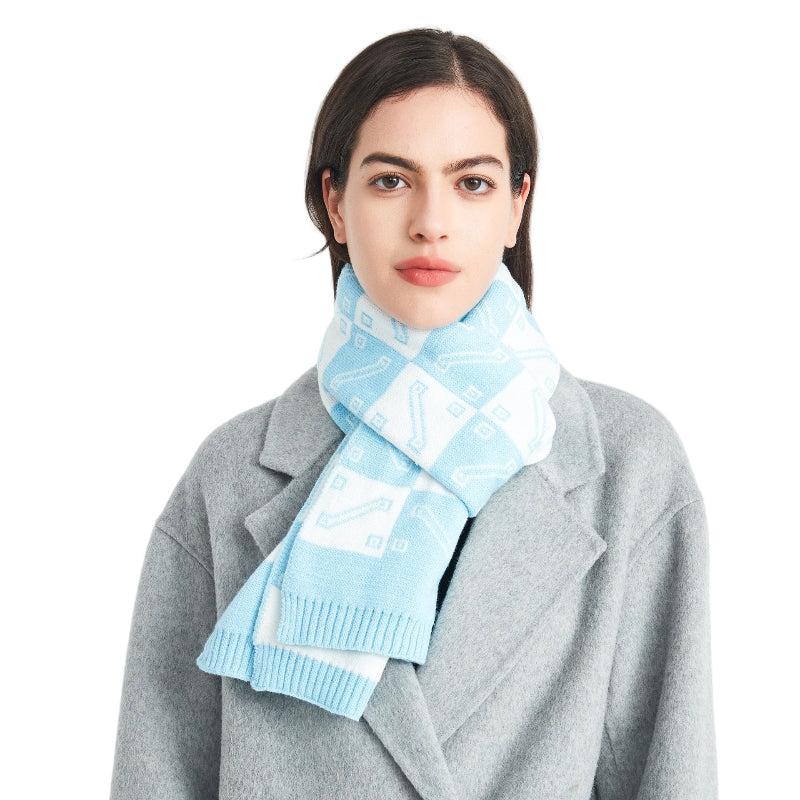 Winter neck scarf