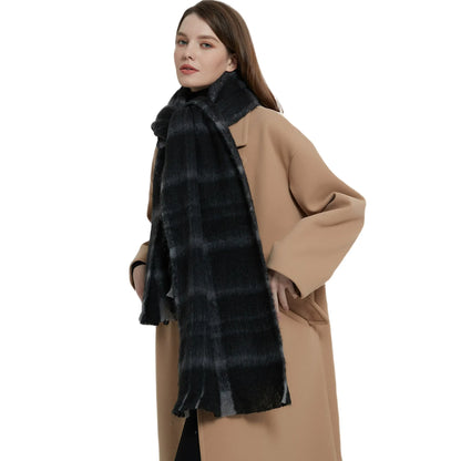 soft plaid scarf