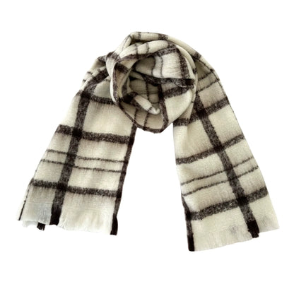 plaid shawl