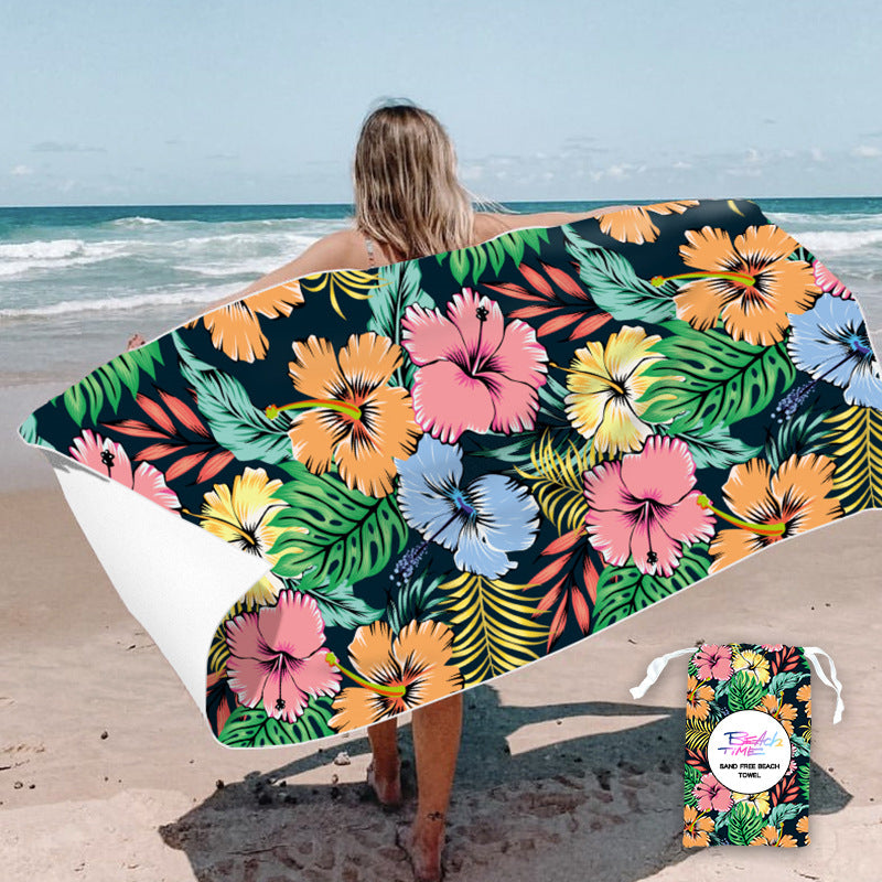 printed beach towels