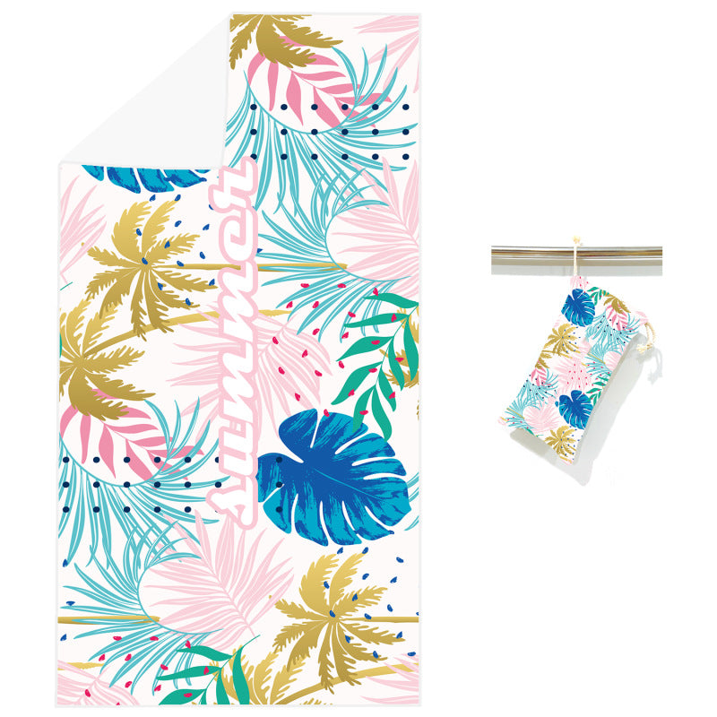 printed beach towels