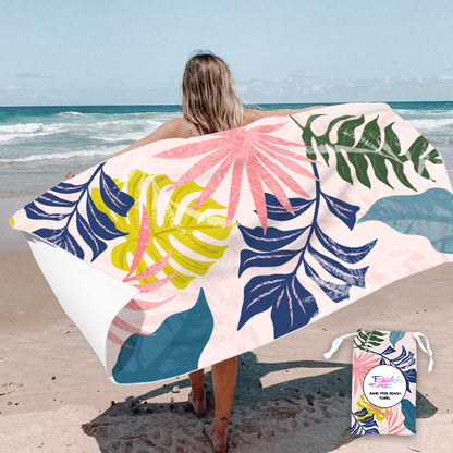 printed beach towels