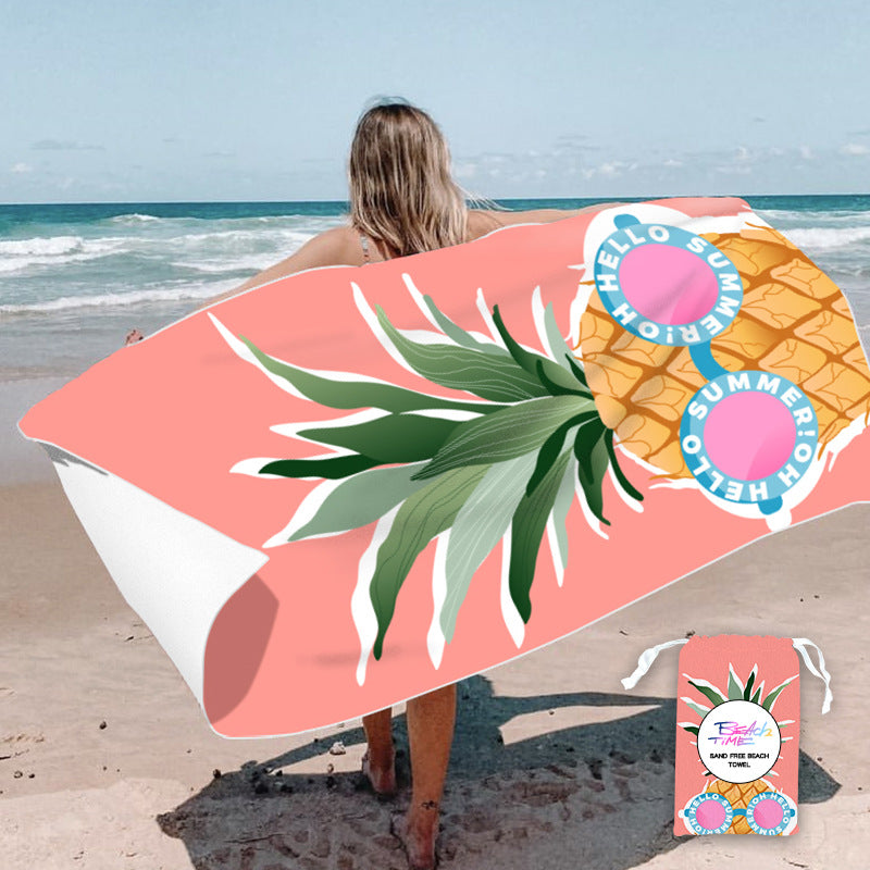 printed beach towels