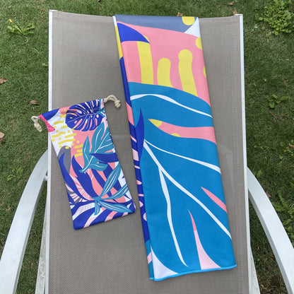 printed beach towels