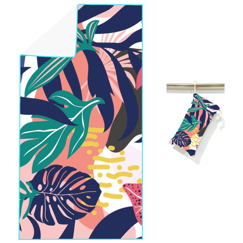 printed beach towels