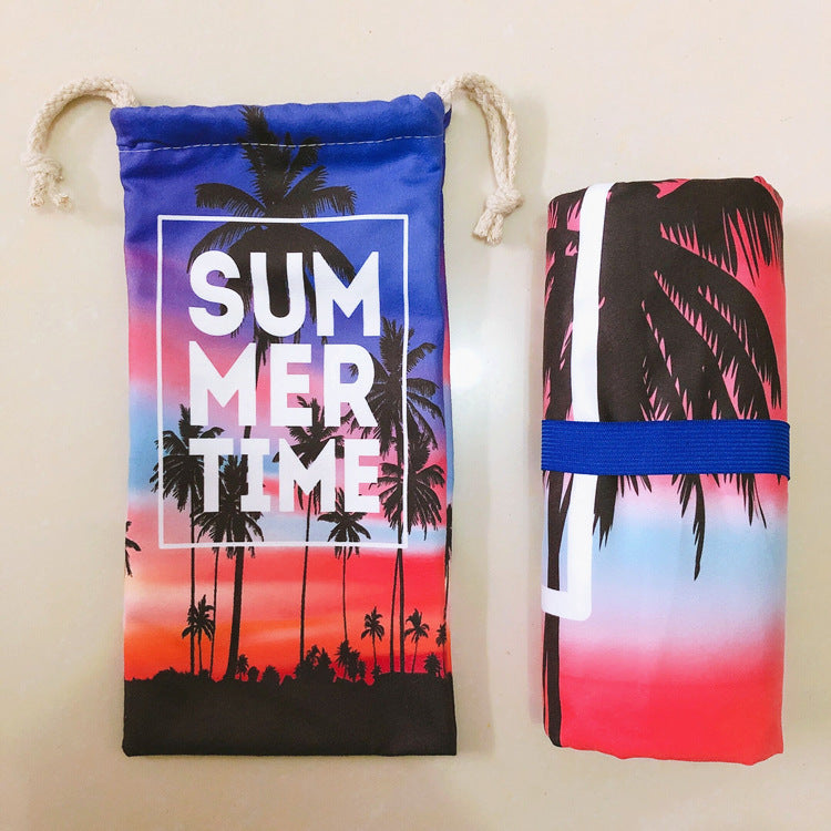 printed beach towels