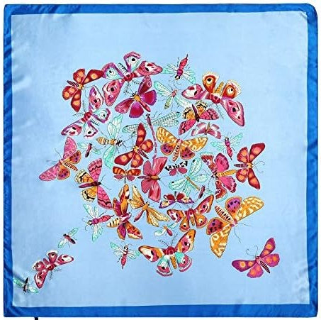 Nice silky shiny scarf print