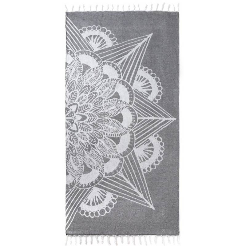 Sea Turtle Pattern Turkish Beach Towel