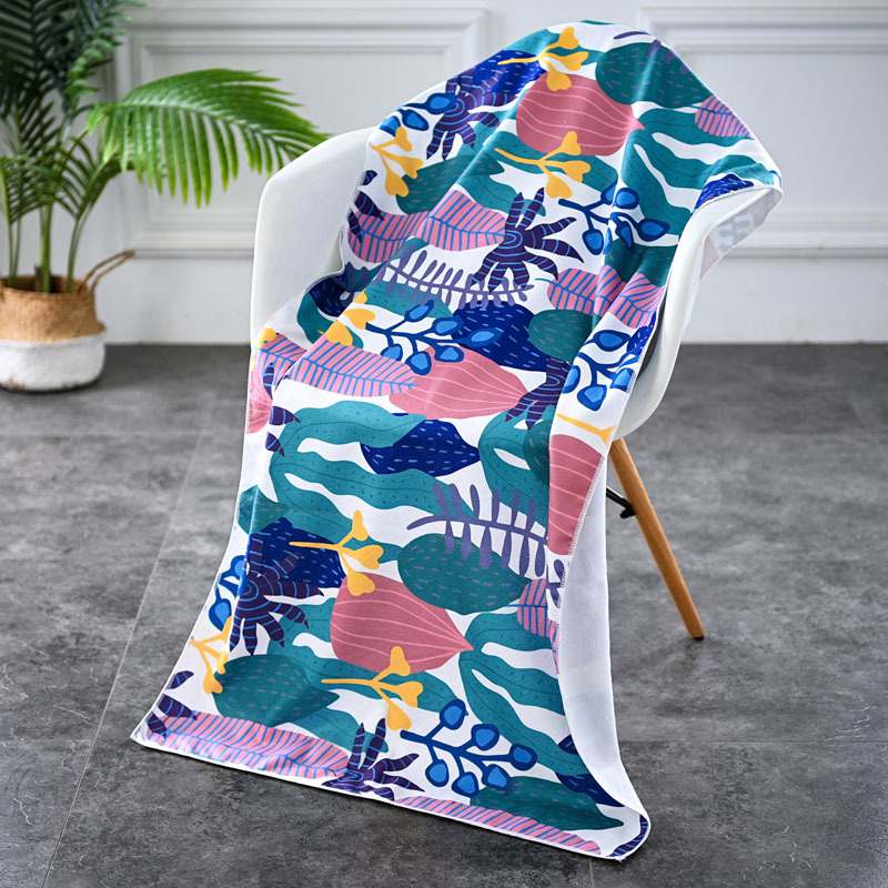 All-season quick-dry "microfiber beach towel personalized"