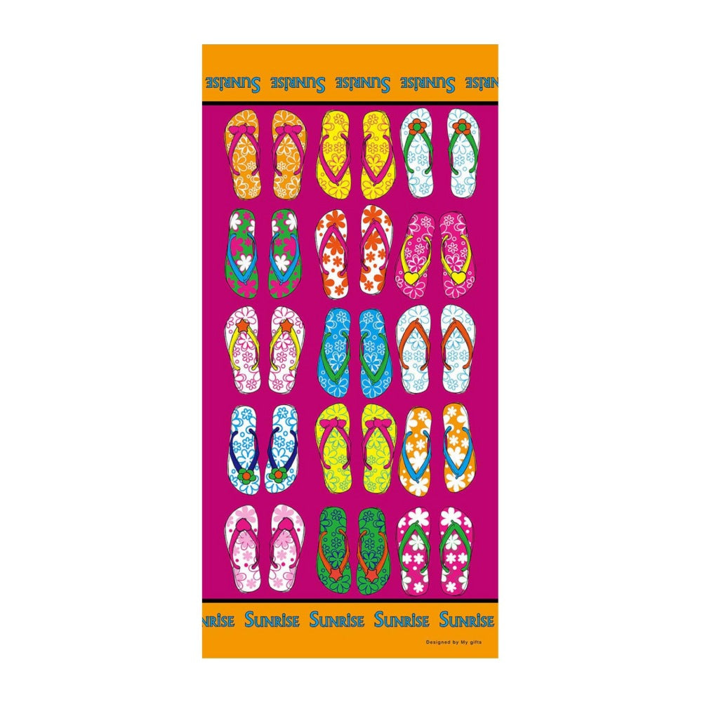 Flip-Flop beach towel