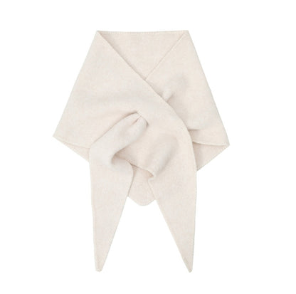 Solid Wool Triangle Scarf Accessories Streetwear Headscarf