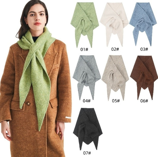 soft thick neck scarf