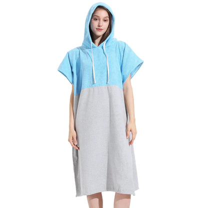 hooded beach towel poncho​