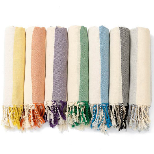 "Online personalized pretty Turkish beach towel" fouta hammam towel