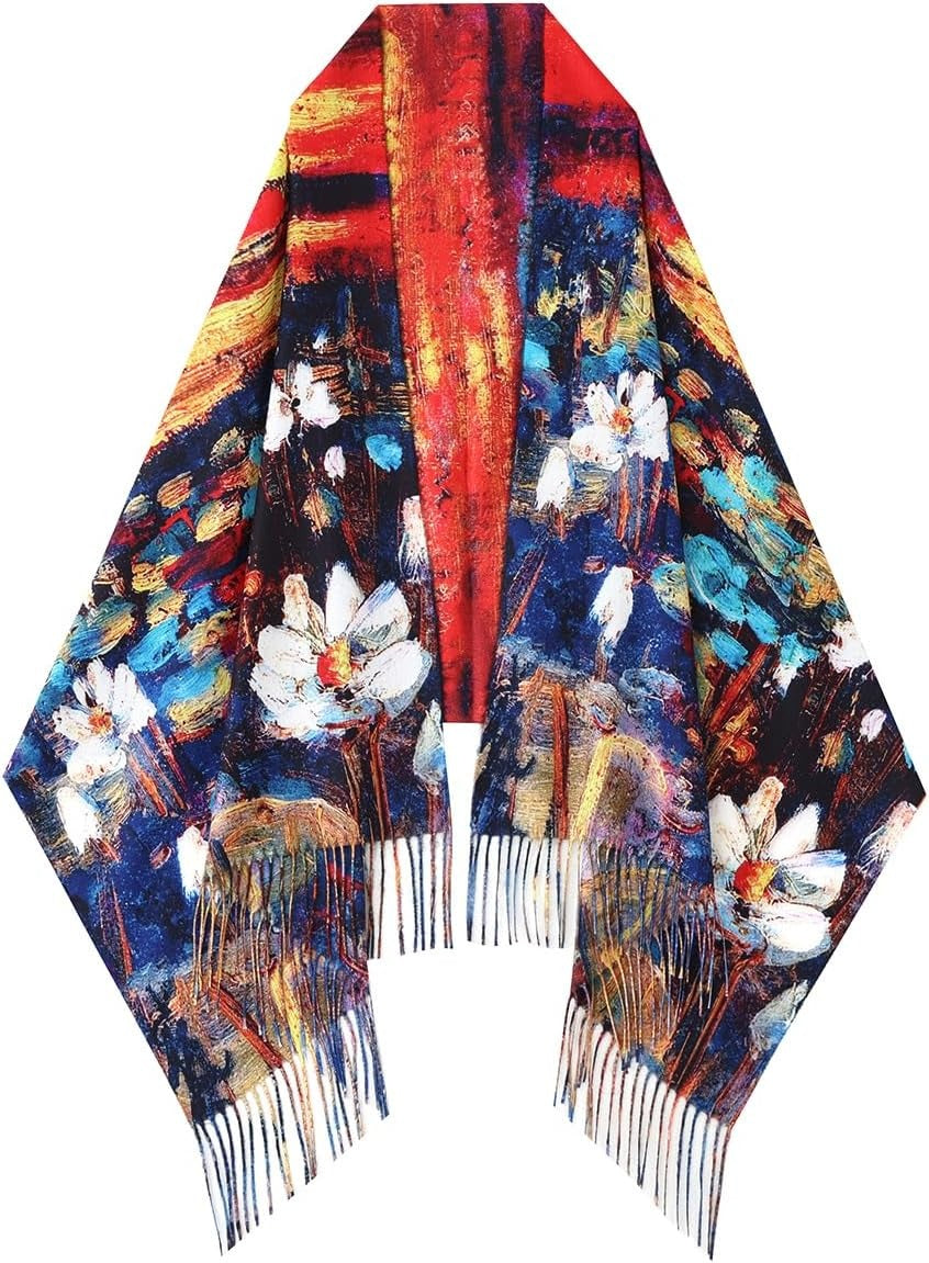 Winter Warm Large Shawl Wrap