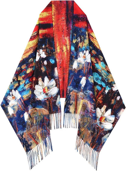 Winter Warm Large Shawl Wrap