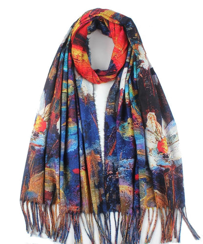 Exceptionally warm andsuper comfortable scarf.