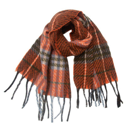 soft thick neck scarf