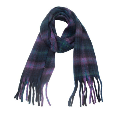 thick and soft winter scarf