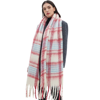 Women's warm winter scarf