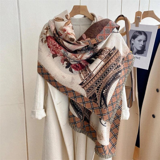 Tower Printed Scarf