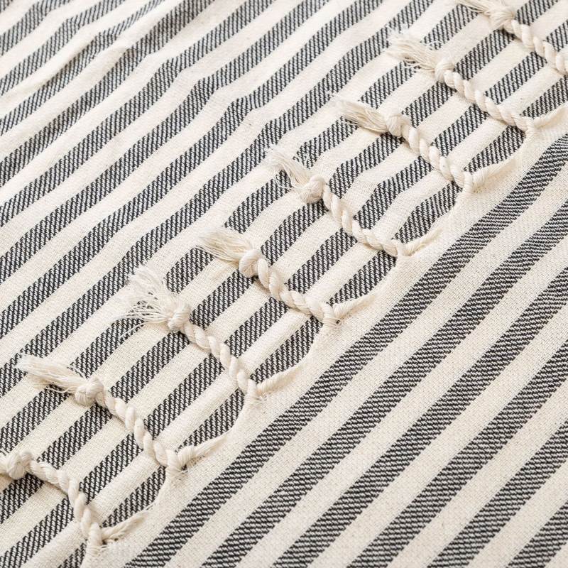 Turkish Cotton Beach Towel with Fringe