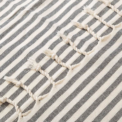 Turkish Cotton Beach Towel with Fringe