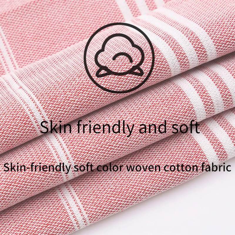 Online wholesale Quick dry Turkish Hammam beach towel with invisible zipper