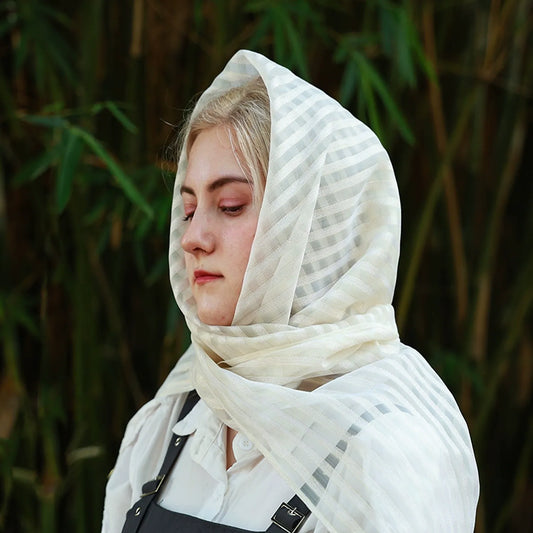 Solid color headscarf for worship