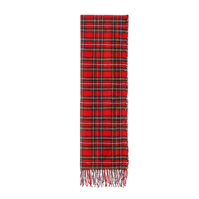 soft plaid scarf