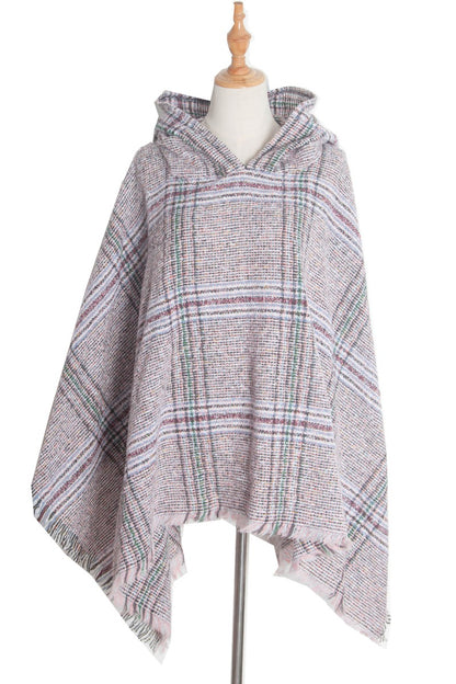Elegant Knitted Poncho