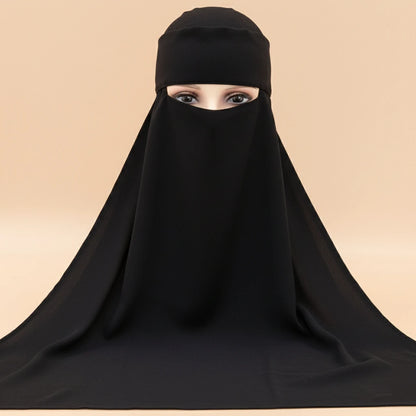 black full Cover Niqab