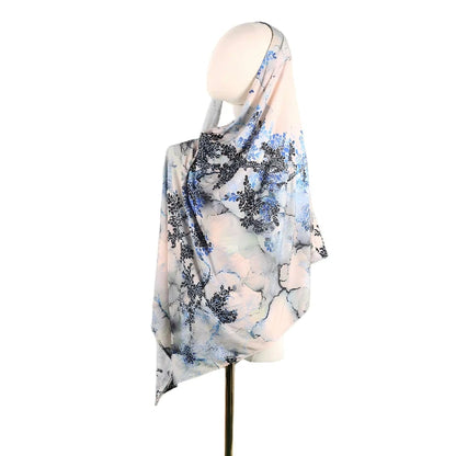 Wholesale Floral Chiffon Hijab Scarf Pack Luxury Printed Headscarf for Resellers