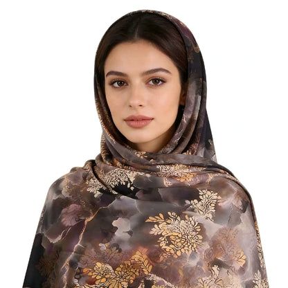 Wholesale Floral Chiffon Hijab Scarf Pack Luxury Printed Headscarf for Resellers