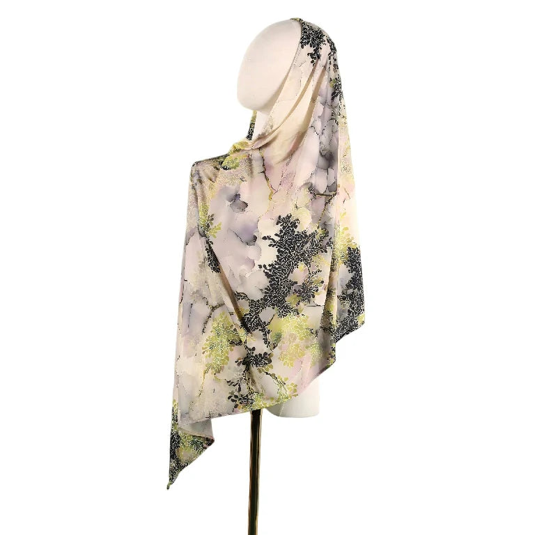 Wholesale Floral Chiffon Hijab Scarf Pack Luxury Printed Headscarf for Resellers