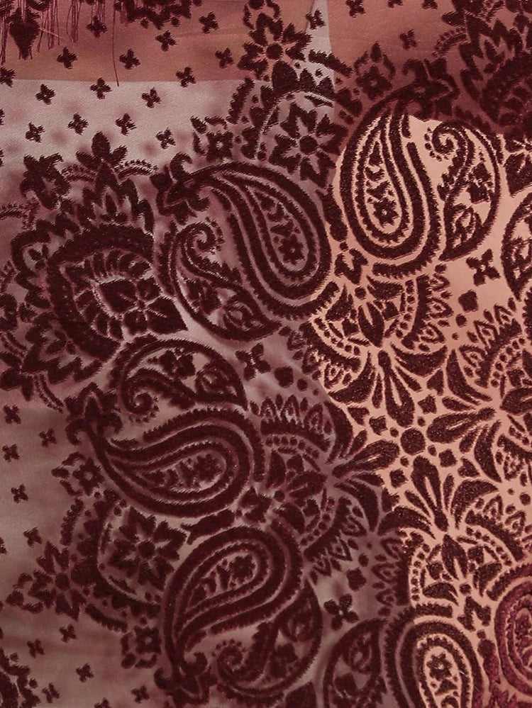 Wholesale Folk Cashmere Mohair Scarf For Women's 110×110