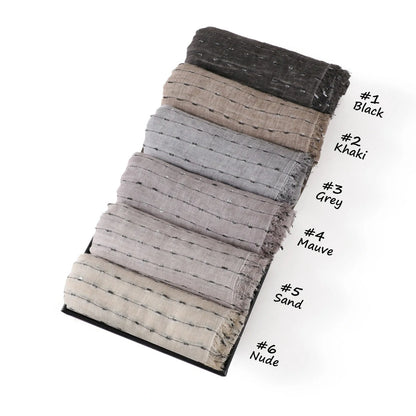 Glitter Stripe Hijab