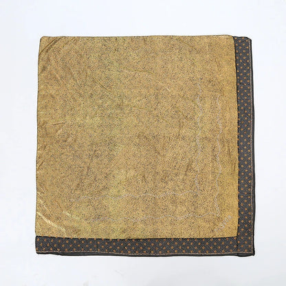 Olive-colored kalama turban details