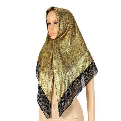 Olive-colored kalama headband