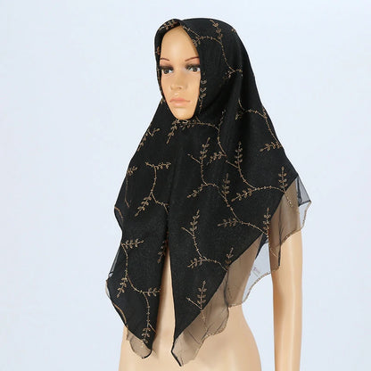Black Muski Hijab Scarf