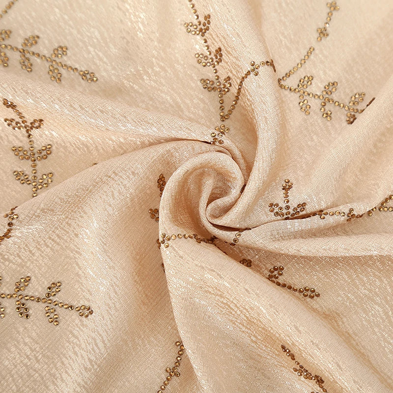 Beige Muskijab Scarf details