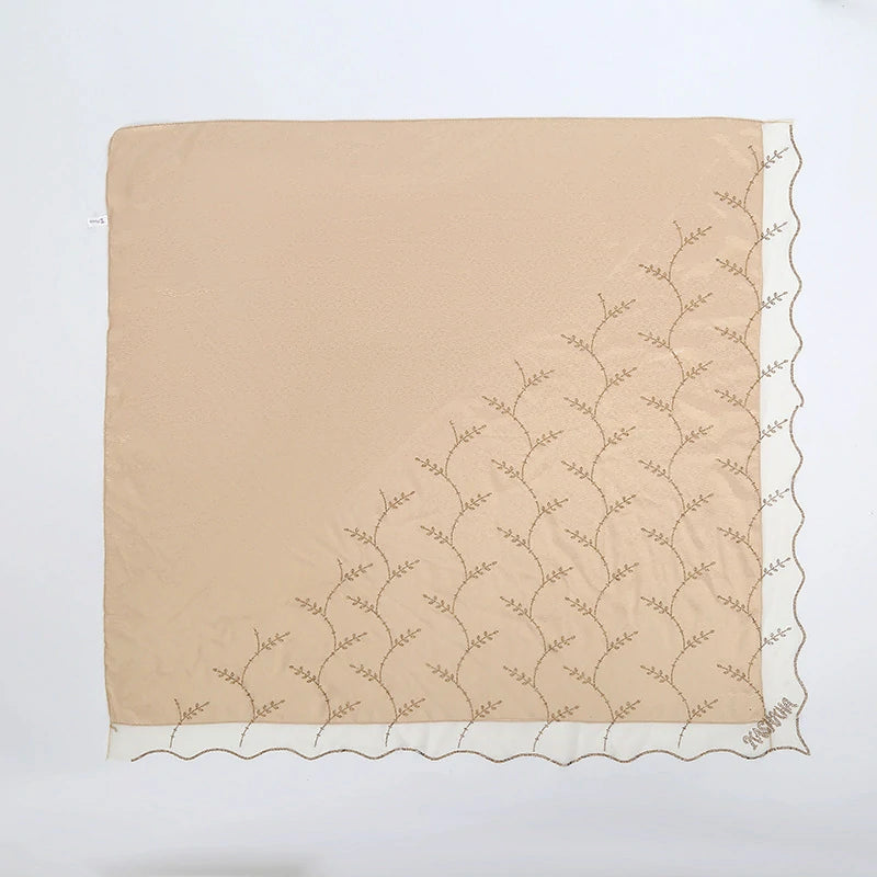 Beige Muskijab Scarf details